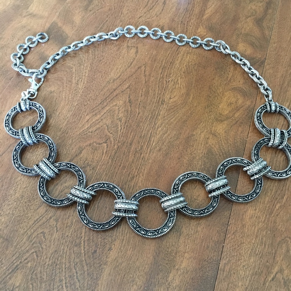 Belt - Chico’s - Black and Silver - 38”